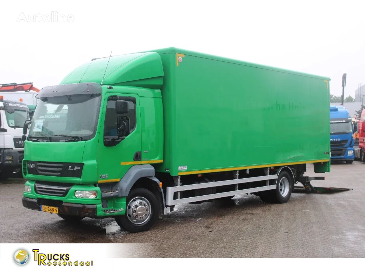 DAF LF 55 + EURO 5 + LIFT + 12T box truck