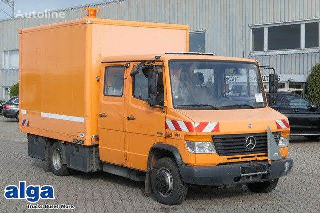 Mercedes-Benz 613 D Vario 4x2, Werkstattwagen, 2x AHK, DOKA box truck