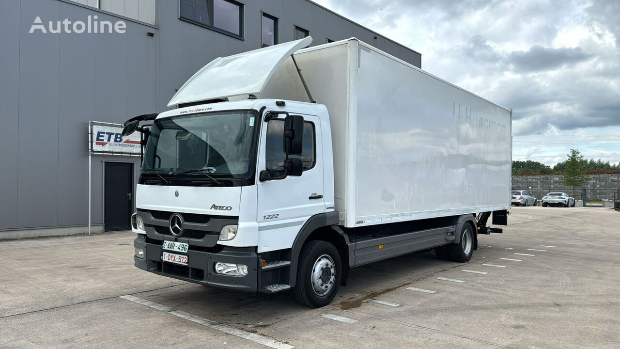 Mercedes-Benz Atego 1222 (PERFECT BELGIAN TRUCK / PALFINGER LIFT / EURO 5) box truck