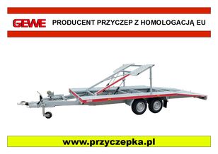 new Gewe Laweta piętrowa, hydrauliczna, L3500 F/1 car transporter trailer