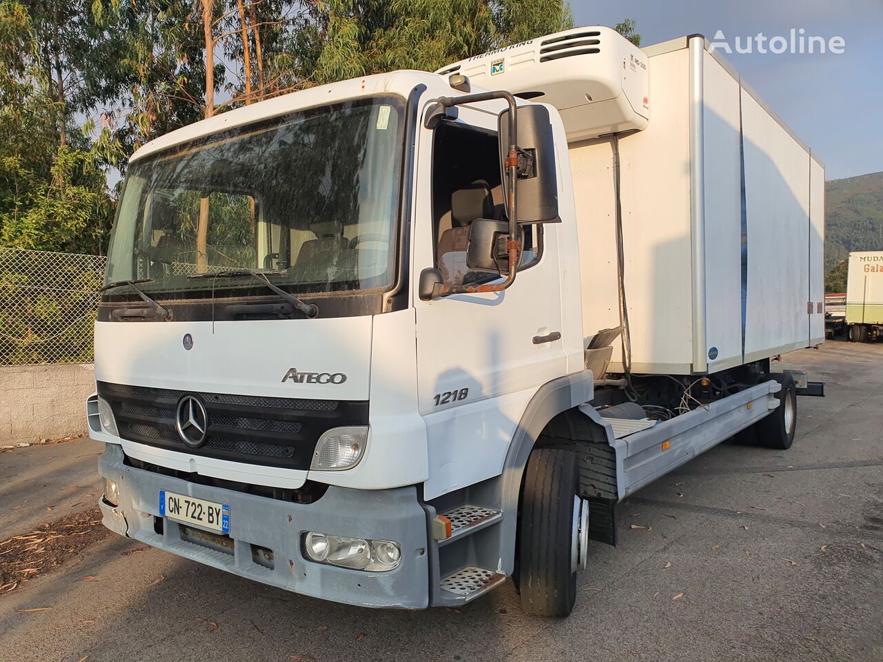 Mercedes-Benz Atego 1218 chassis truck