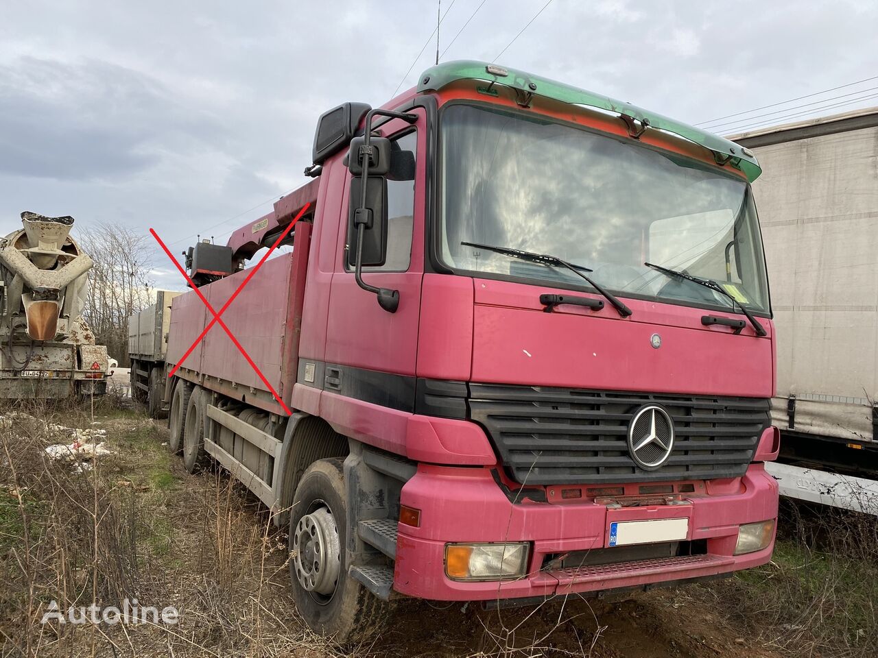 Mercedes-Benz   mercedesv actros 6x4  2640 2643 chassis truck