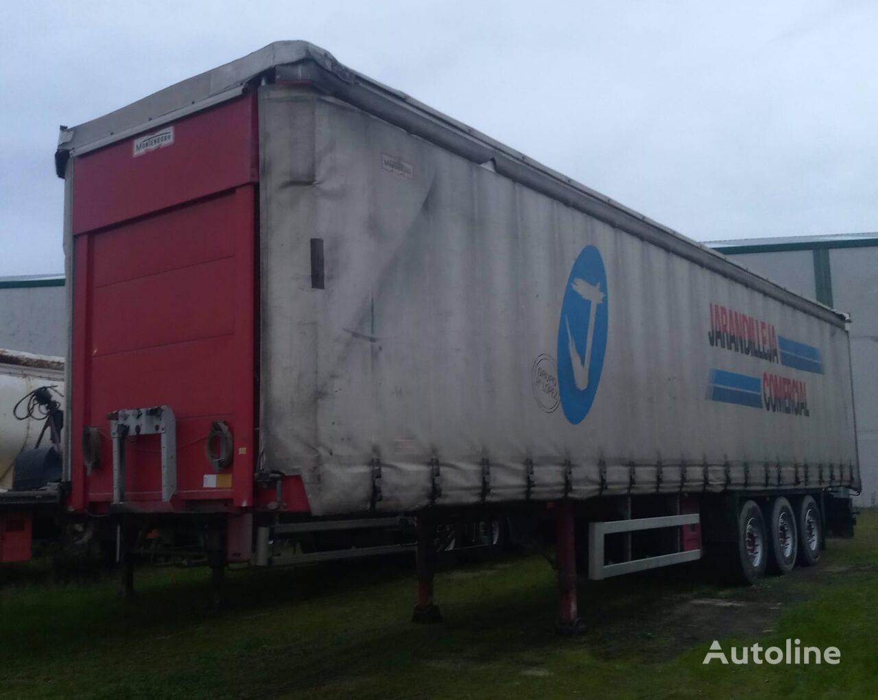 Montenegro SPK curtain side semi-trailer