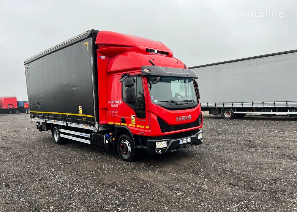 IVECO EUROCARGO 75-190 curtainsider truck