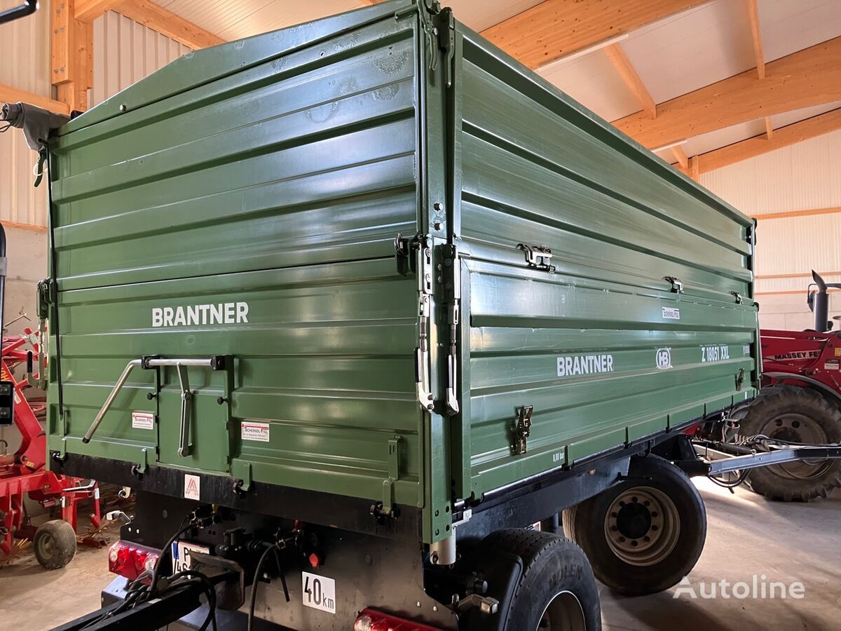 Brantner Z 18051/ 2 XXL dump trailer
