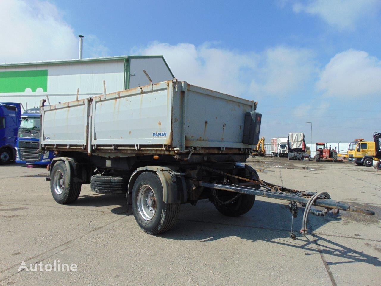 Panav trojstranka VIN 219 dump trailer