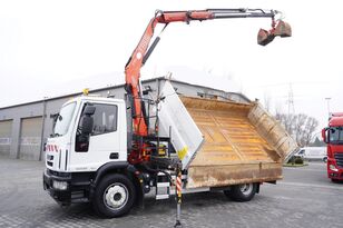 IVECO Eurocargo 160E22 Bordmatic tipper + crane FASSI F95A.0.22 dump truck