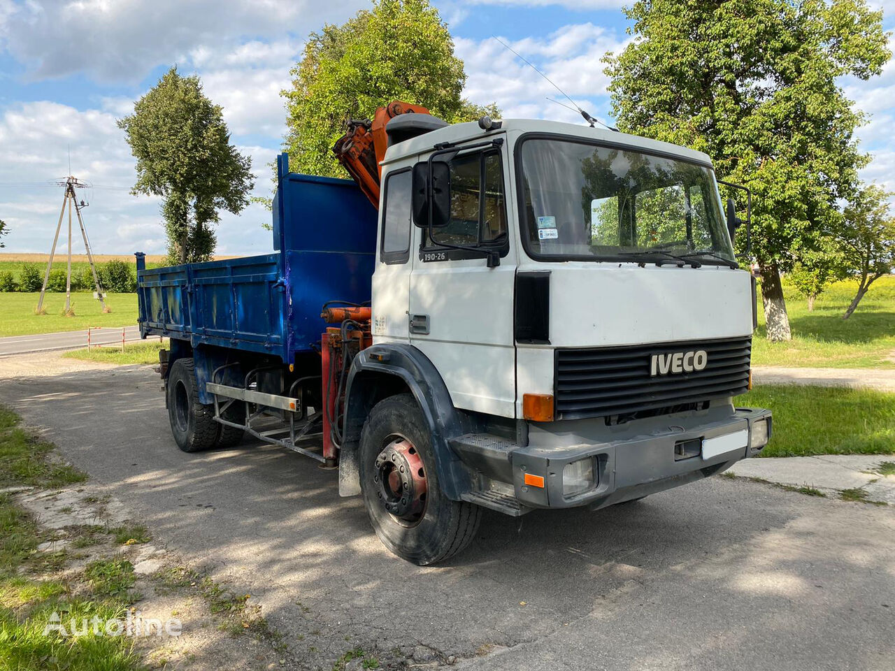 IVECO MAGIRUS 190-26  dump truck