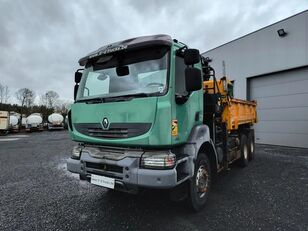 Renault Kerax 410 DXI - CRANE ATLAS 16T/M - 2 WAY TIPPER 6X4 - ONLY 290  dump truck
