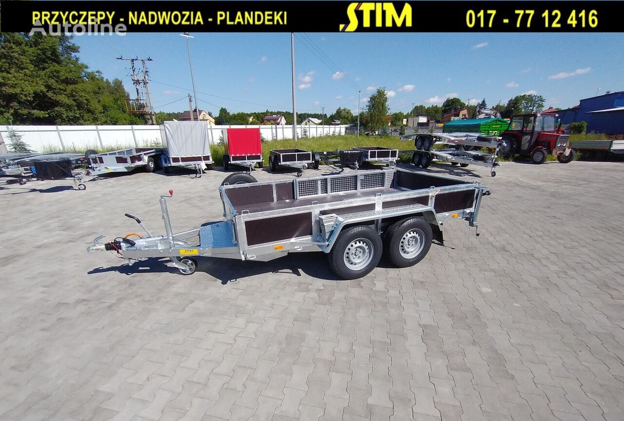 new Stim S22, przyczepa do przewozu sprzętu budowlanego equipment trailer