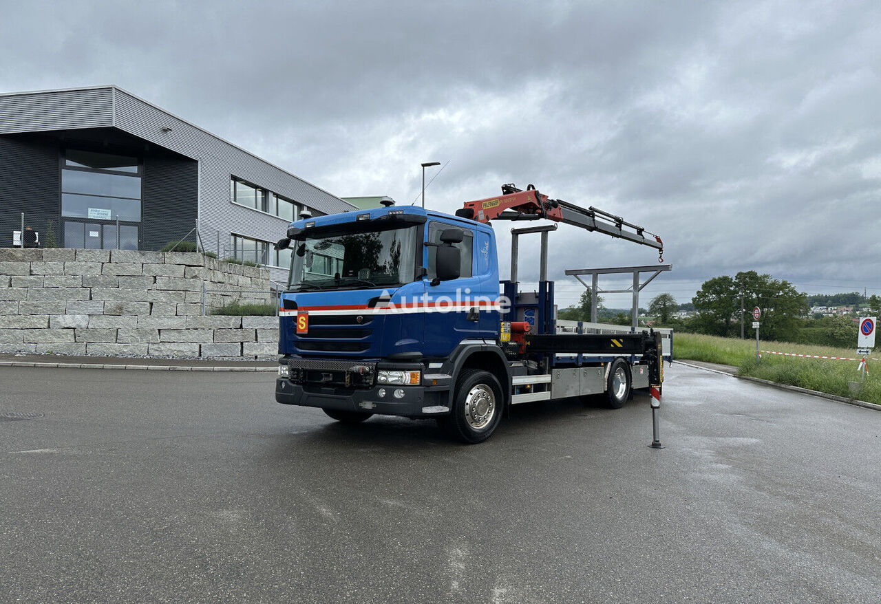 Scania G360LB  flatbed truck