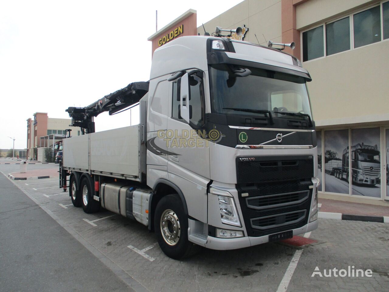 Volvo FH 460 2017 flatbed truck