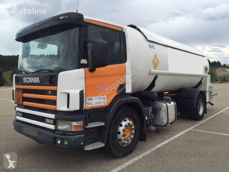 Scania P gas truck