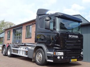 Scania G410 EURO6 VDL 21TON LEER NAVIGATIE hook lift truck