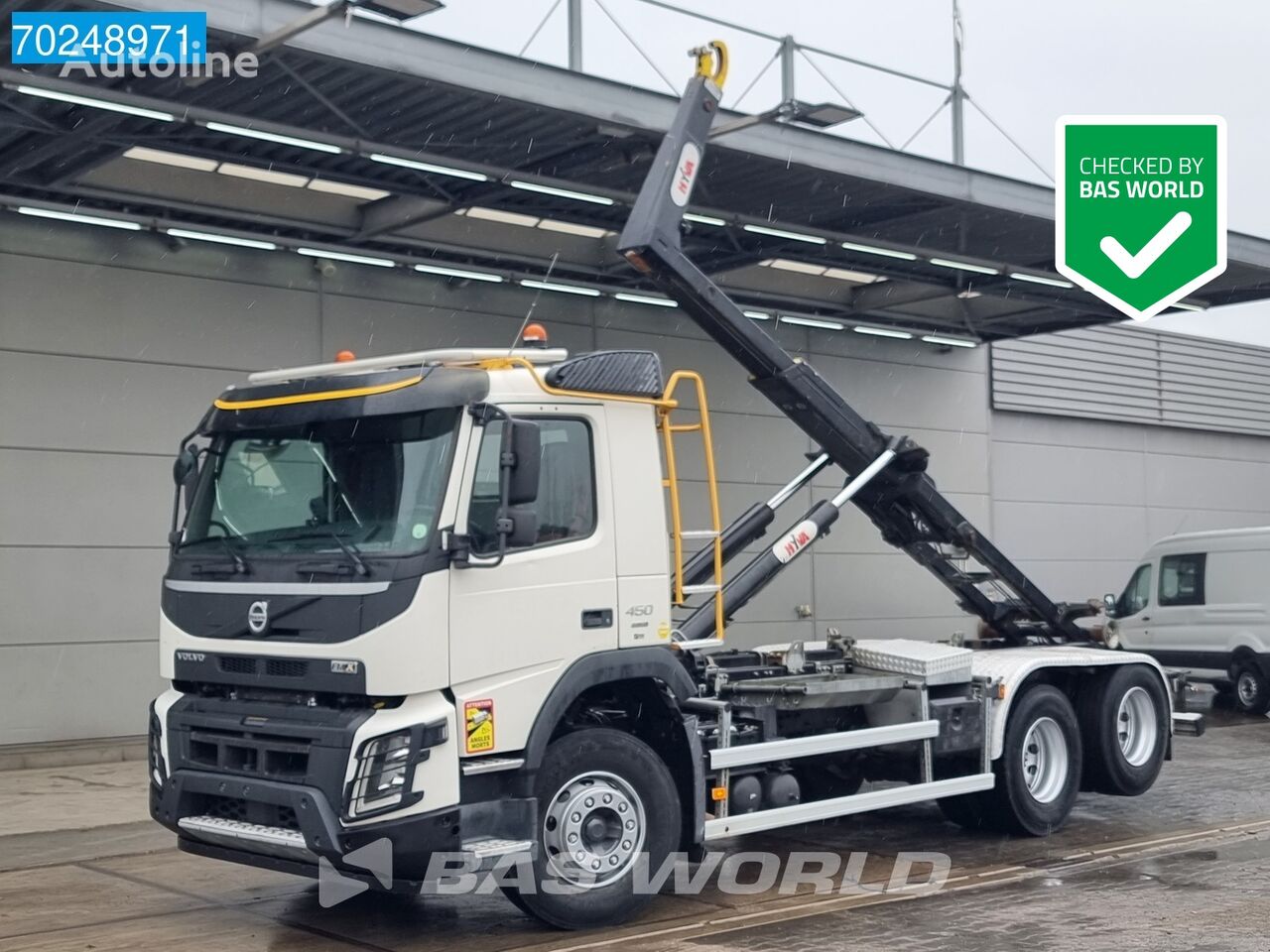 Volvo FMX 450 6X2 HYVA 20Tons Hooklift VEB Euro 6 hook lift truck