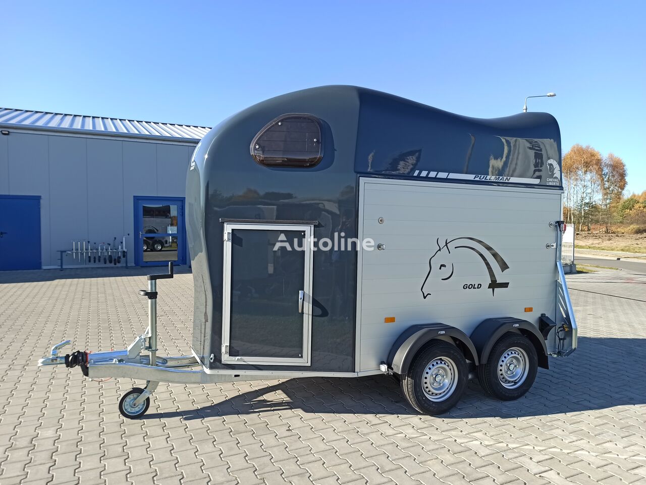 new Cheval Liberté Gold 2 for two horses with tack room 2000 kg GVW trailer horse trailer