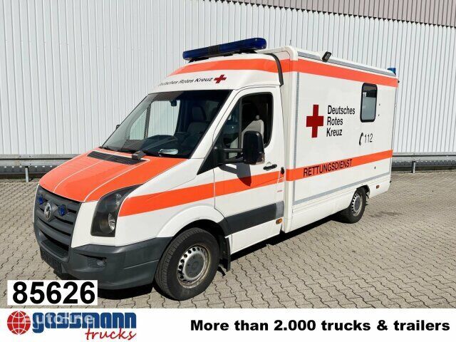 Volkswagen Crafter 2.5 TDI 4x2, AT-Motor, Rettungswagen ambulance
