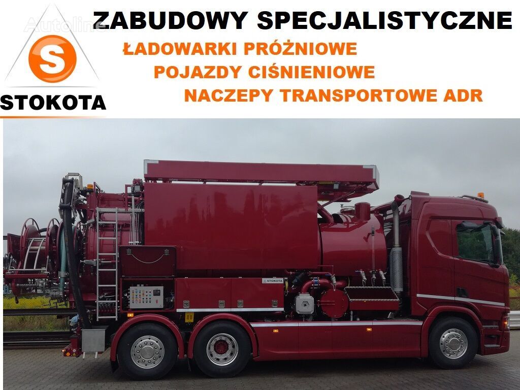 new Scania Stokota Sewer Master 12 do obsługi sieci kanalizacyjnej combination sewer cleaner