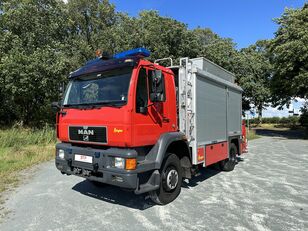 MAN LE 14.260 4x4 Ziegler Rescue Truck Atlas Crane & Rotzler Treibma fire truck