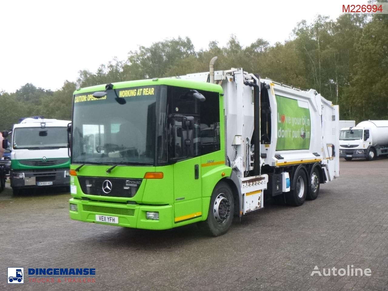 Mercedes-Benz Econic 2629 RHD 6x2 Geesink Norba refuse truck garbage truck