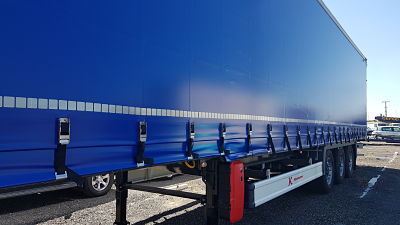 new KASSBOHRER SCS X+ curtain side semi-trailer