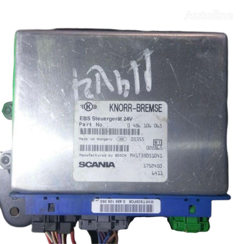 Scania EBS KNORR BREMSE 0486106065 control unit for truck tractor
