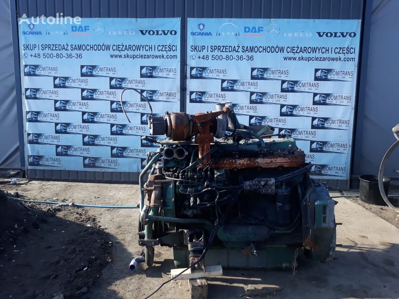 Volvo D7C 250 engine for Volvo truck tractor