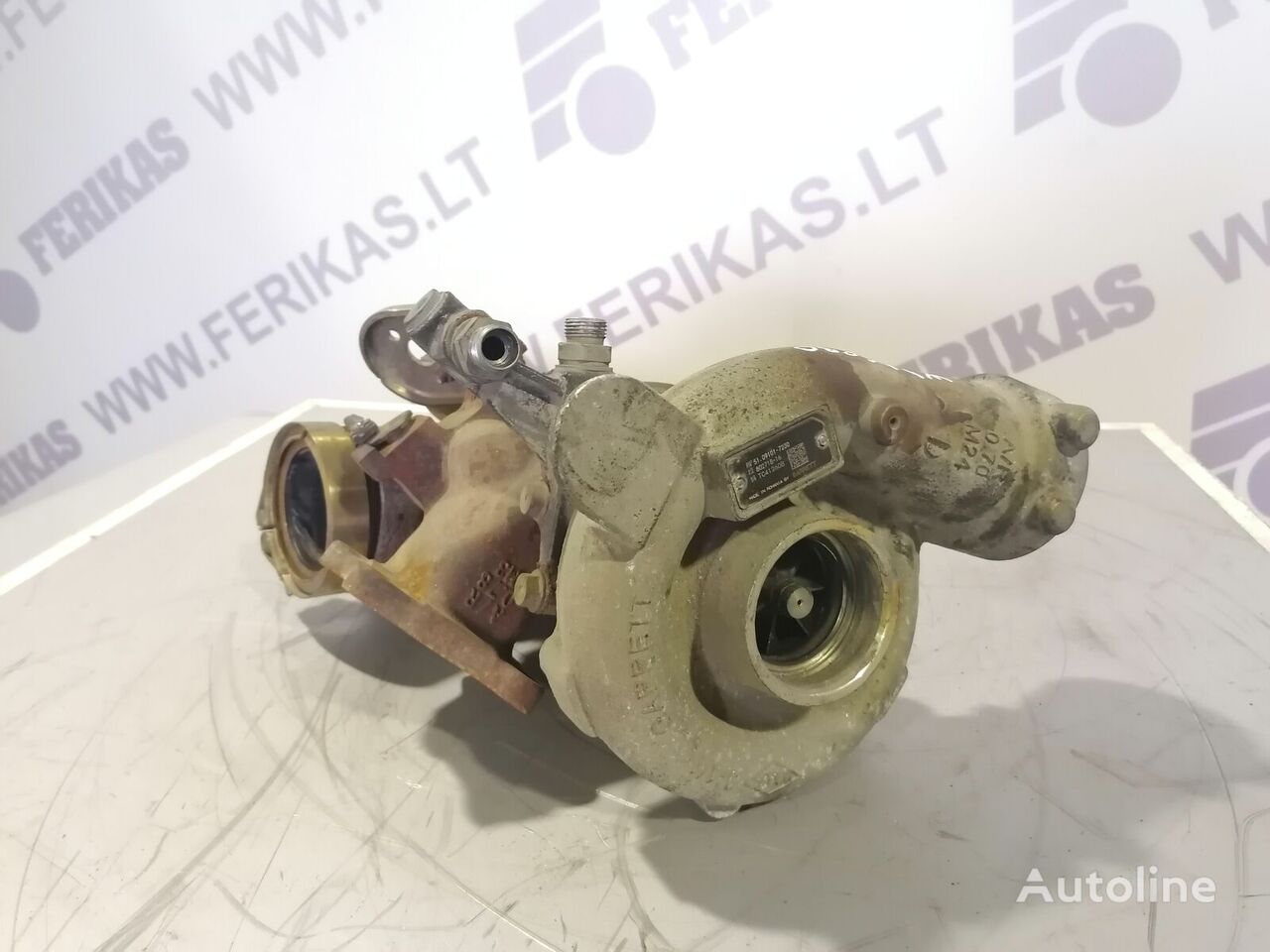 engine turbocharger for MAN TGX truck tractor