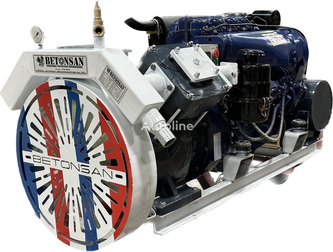 Betonsan Diesel Compressor pneumatic compressor for tank transport
