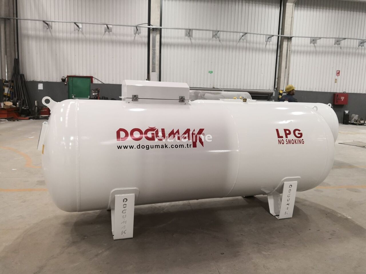 new Doğumak ABOVE GROUND LPG STORAGE TANKS gas tank trailer
