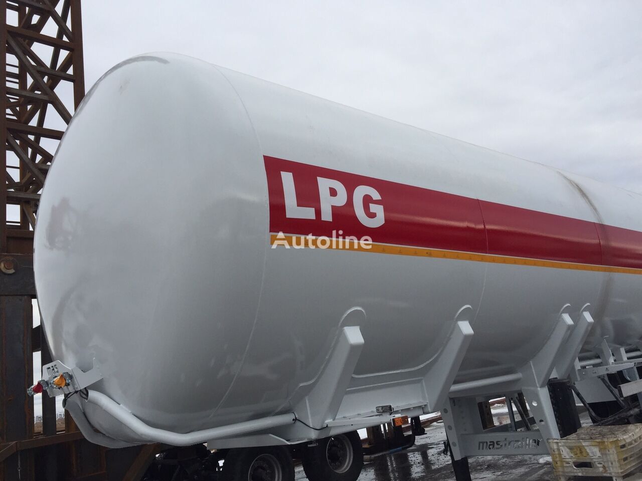 new Mas Trailer Tanker 2024  Luxury model lpg gas tank trailer