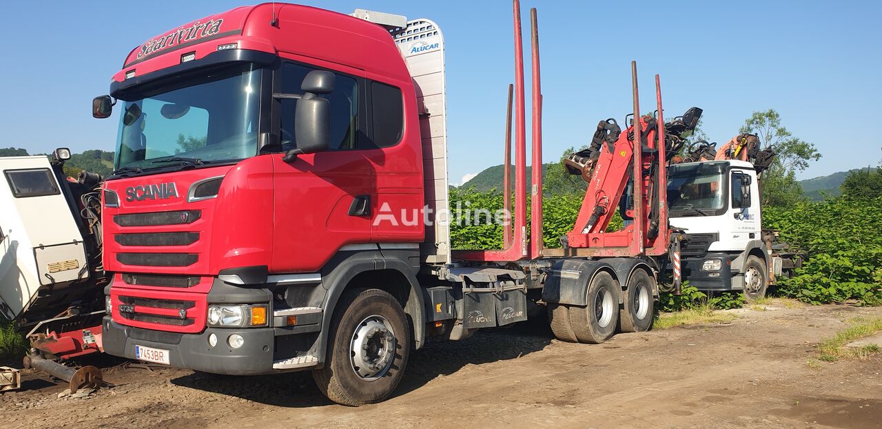 Scania R730 timber truck