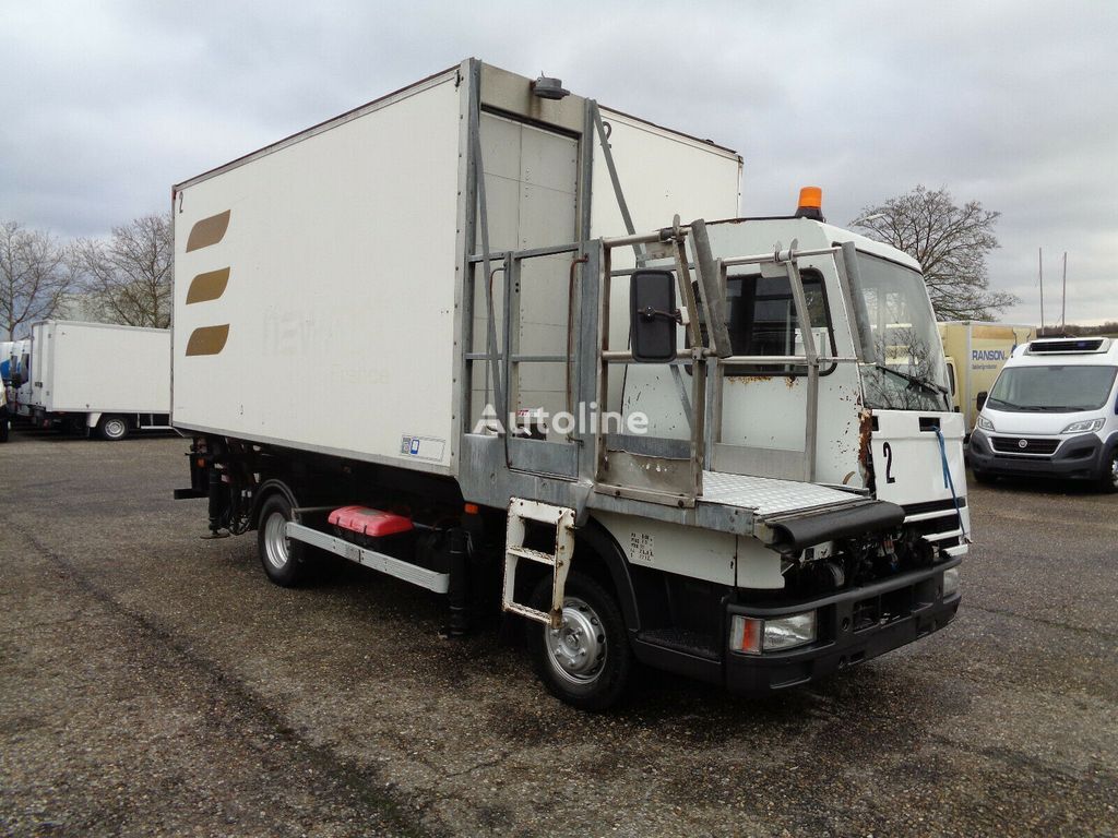 IVECO 75 E12 Koffer + HF - Emelhető doboz  box truck