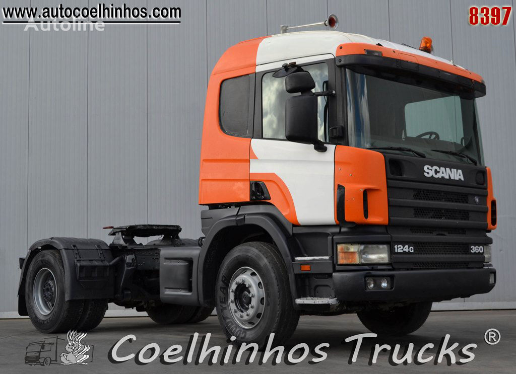 Scania 124G 360 truck tractor