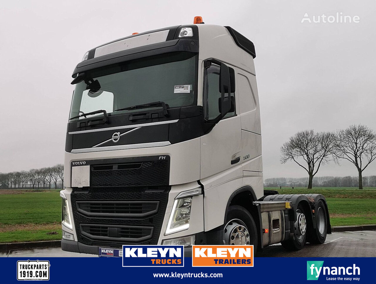 Volvo FH 500 globe 6x2 adr truck tractor