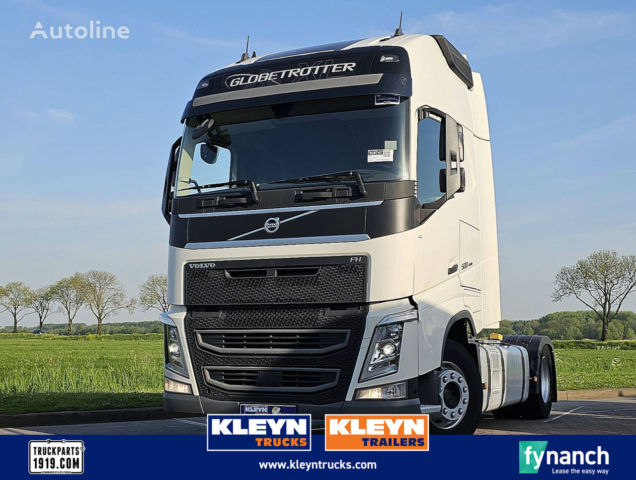 Volvo FH 500 xl 2x tank xenon truck tractor